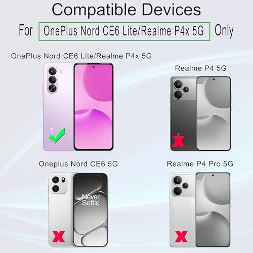 Image of Ibywind for OnePlus Nord CE6 Lite /Realme P4x 5G Screen Protector,2-Pack,9H Hardness Tempered Glass with Camera Lens Protector,Easy Installation Tool,Bubble-Free,Fingerprint Unlock,Anti-Shatter