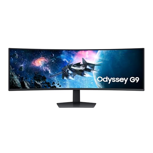 Samsung Odyssey G9 G95C LS49CG954EUXEN Monitor, Czarny, 49’’