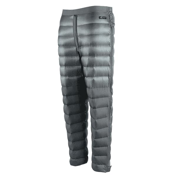 Stone Glacier Grumman Goose Down Pant, Granite Grey, X-Large, 850+ Fill Power, HyperDRY Down, Full-Length Zippers, Ultralight Insulation (20002-GG-XL)