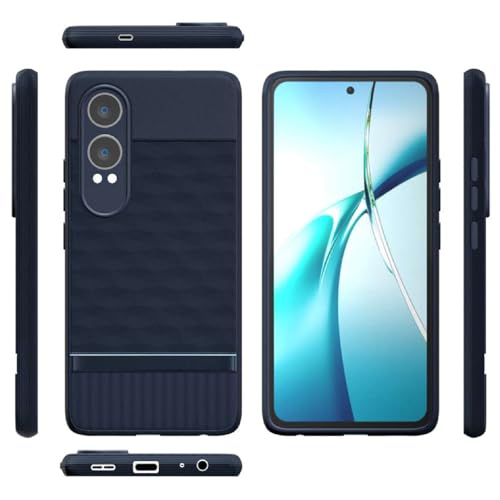 Image of Shockproof Case for OnePlus Nord CE4 Lite 5G | Full Camera Protection | TPU Flexible Back Cover for OnePlus Nord CE4 Lite 5G (Steel Blue)