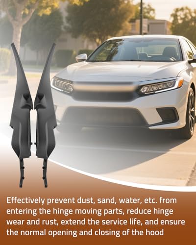 image for Hulyxayfave 2 Pcs Windshield Wiper Motor Cover Trim Fit for Honda Civi