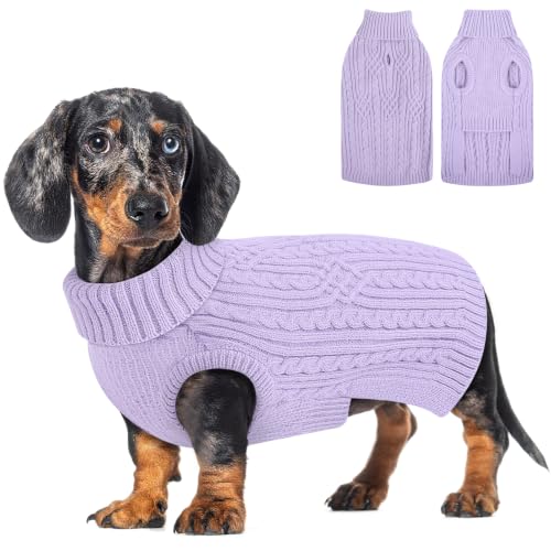 Image of AOFITEE Small Dog Sweater, Christmas Dog Sweaters for Small Dogs Girl Boy