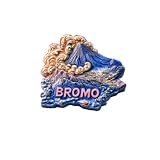 Indonesia, Java Island, Bromo Volcano, high-end Feel, Volcanic Eruption, Cloud Clusters, Magnetic Refrigerator Sticker Collection
