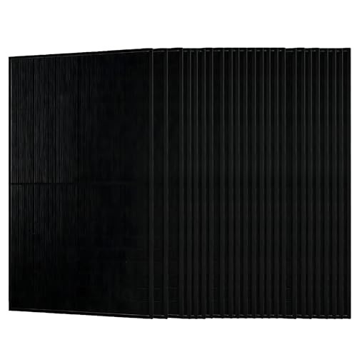 JA Solar 500W N-Typ Bifazial Glas-Glas Solarmodul full black Solar panel 22,6% Effizienz 24 pcs
