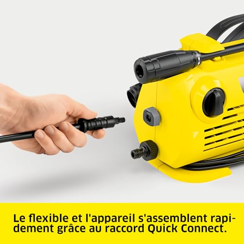 Nettoyeur haute pression Karcher K 2 Horizontal VPS Pression 110 bar Débit 360 /h Position horizontale stable - vue 7