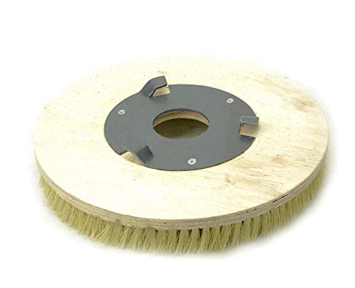 Escova de Pelo COM flange 410 mm para enceradeira Cleaner