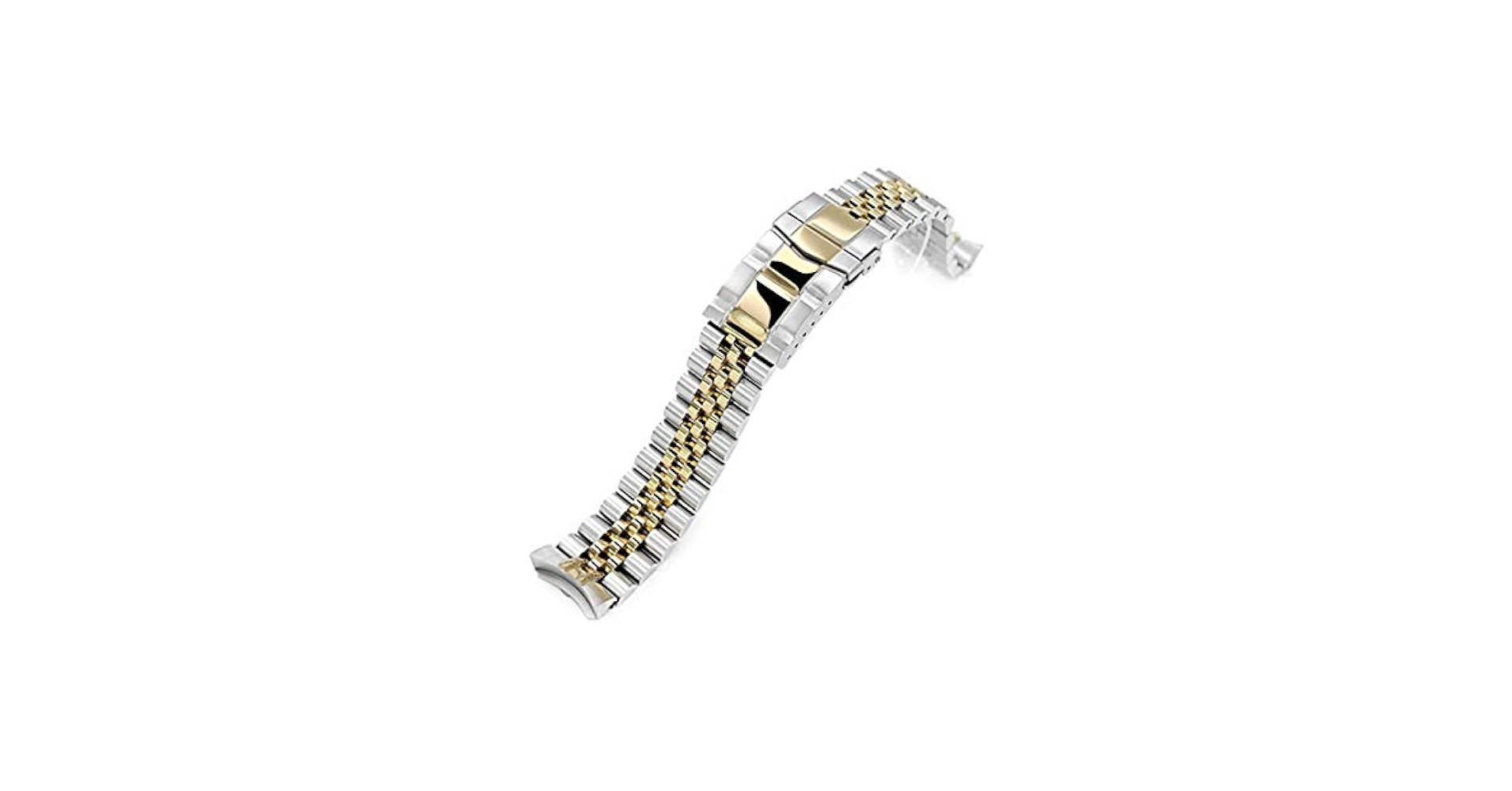 Amazon.co.jp: 20mm メタル時計バンド ステンレス ジュビリー