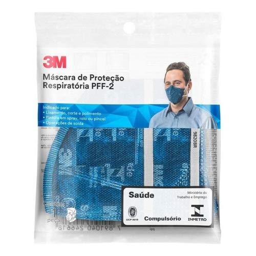 3m Modelo 9820 | N-95 PFF-2 Frete Rapido