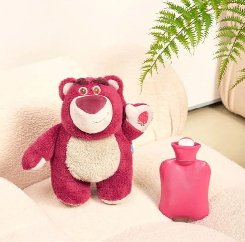 Bolsa Térmica Ursinho Pooh, Uso Quente ou Frio, para Cólicas e Dores Musculares, com Revestimento Macio (Lotso)