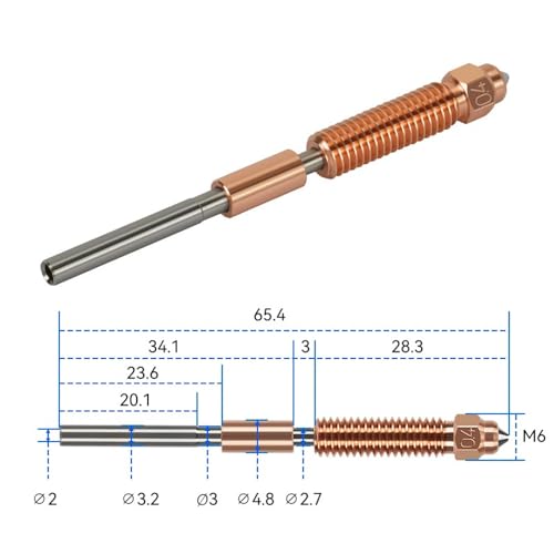 Buse 0,4 mm K1 K1 Max pour réussir l'impression de filaments carbone - 2