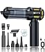 Aisoso Handheld Car Vacuum Cleaner,27000Pa 4-in-1 Car Powerful Vacuum Cleaner,Cyclonic Suction Portable Vacuum Cordless with Digital Display,Lightweight,Brushless Motor,for Home,Car,Office,Pet Hair