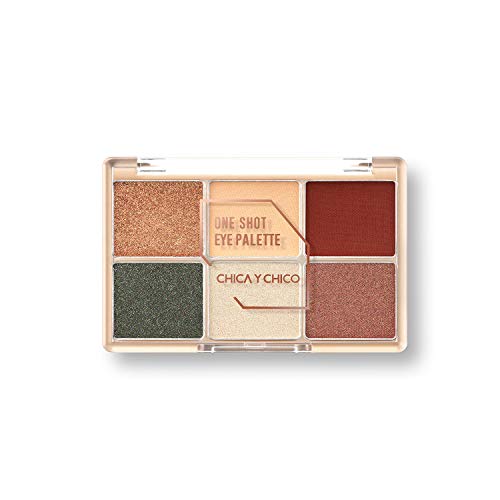 [CHICA Y CHICO] One shot eye palette series, mat, shimmer, glitter, vivid pigmentation, soft texture, long lasting, 9g (chilibrick)