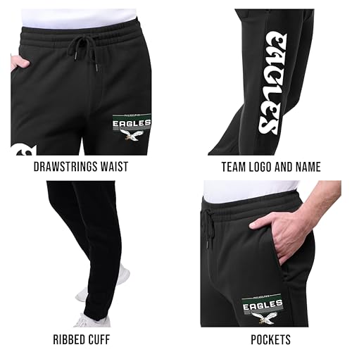 image for Ultra Game Adults NFL Official Super Soft Vintage Logo Jogger Sweatpan