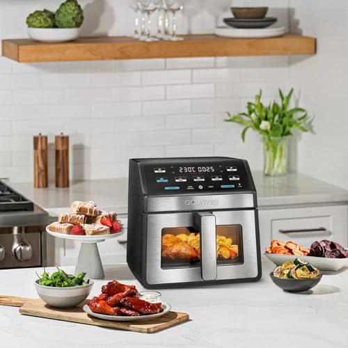 Gourmia GAF858 7.5L Air Fryer with Window & Light — view 5