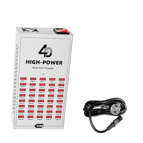 Station de charge USB 40 ports pour résoudre le manque de prises au bureau et à l'école