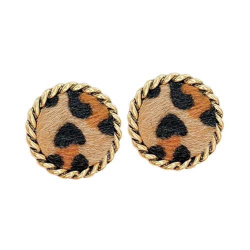 ROMISBABA - ROMISBABA Boucles Oreilles Décoratives Motif Léopard Pour Femme Fille Pendantes Ornement Bijoux Fête