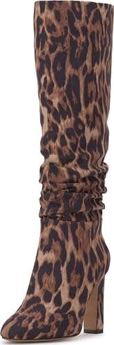 Jessica Simpson Women's Minerva Knee High Boot, Natural, 7