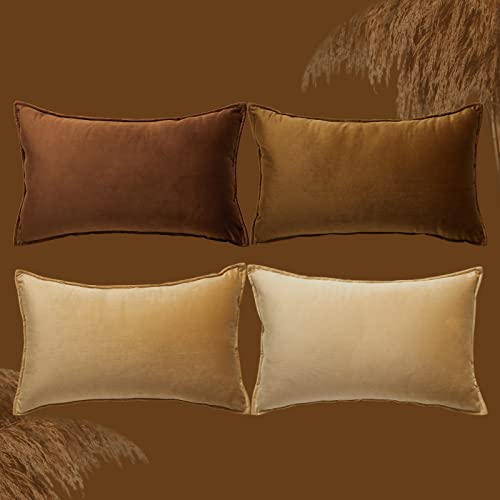 Topfinel Fundas Cojines 4 Piezas Funda Cojin para Decoracion Hogar Sofa Cama Sillas Jardin Cojines...