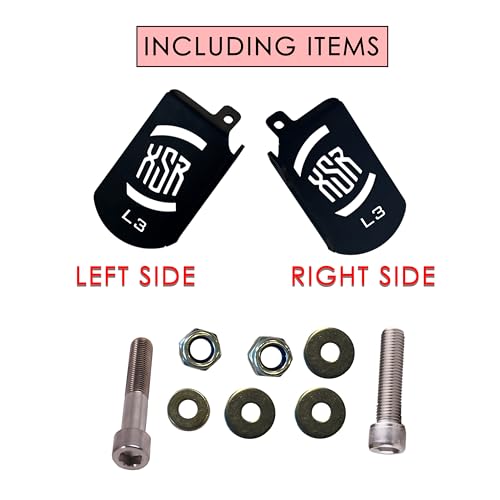 Image of L3 MODZ XSR 155 Pillion Footrest - Heavy-Duty Rear Passenger Footrest with Direct Fit Both Side