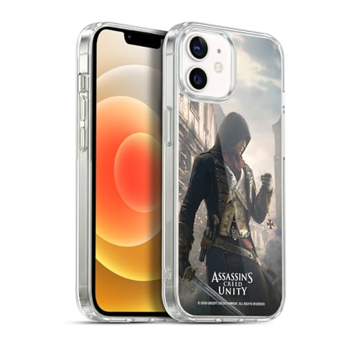 Coque en Gel Assassin's Creed évite les rayures sur iPhone 12 Pro avec sa protection renforcée