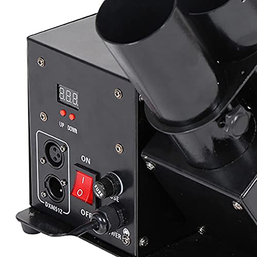 Machine à confettis à double tête avec télécommande longue portée