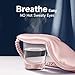 Umisleep Pure Soft Silk Sleep Mask [22 Momme 6A], Light Blocking Eye Mask with Upgraded Nose Pad, Breathable Sleeping Mask for Women Men, Elastic Bindfold with Travel Pouch,Pink