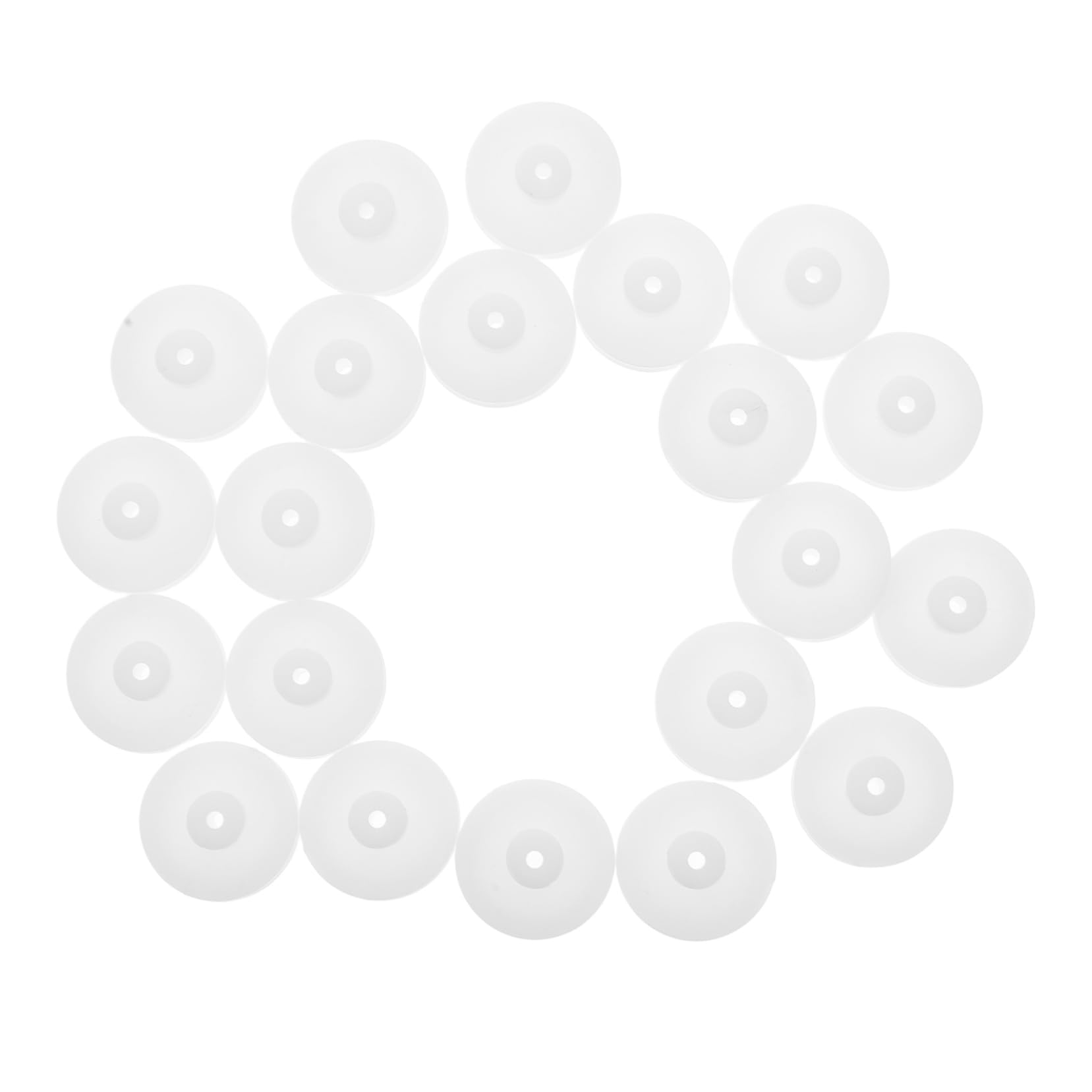 BELLIFFY Universal Plastic Pulleys 20pcs Set DIY Gear High Load Bearing Replacement for Belt Pulley Easy to Install