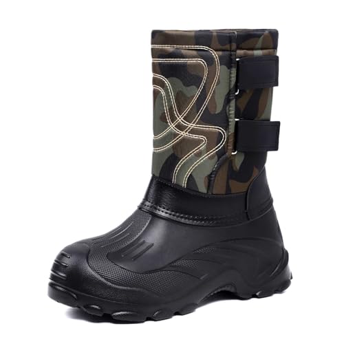 Bottes de neige homme chaudes et confortables pour temps froid