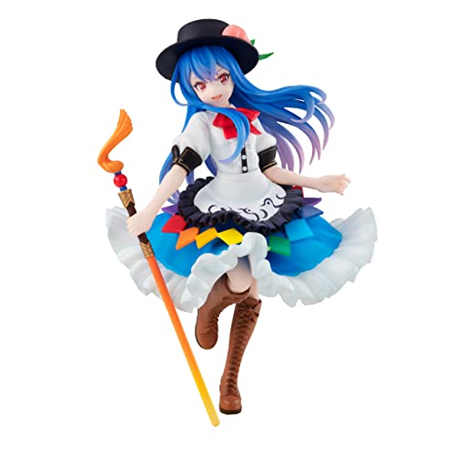 Furyu Touhou Project: Tenshi Hinanawi SSS Figure, Multicolor, Blue,red, 6.7 inches