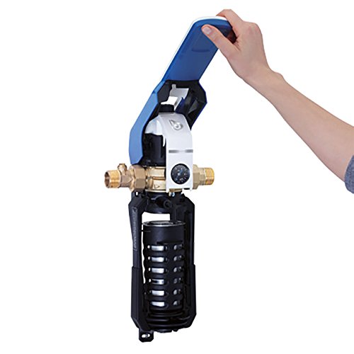 BWT Single Lever Filter E1 HWS with Pressure Regulator, 1 Inches, White/Blue, 40385 Single Lever Filter, Multi-Coloured