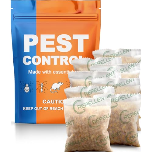 Pest Repellent, Rodent Repellent for Car Engines, Mouse Repellents for Car, RV Mice Repellant, Keep Rodents Out of Car/House, Cars Mouse Repellent Under Hood-2P