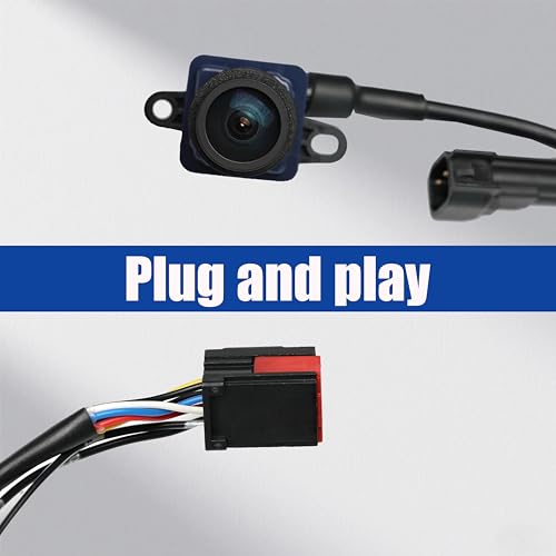 Image of No.56054156AD Rear View Backup Reverse Parking Camera [8 Pins] IP68 HD | Compatible with Dodge Ram 1500 2500 3500 2009-2012 Parking Assist Cmera Repalces OE#56054156AC 56054156AE 56054156AB
