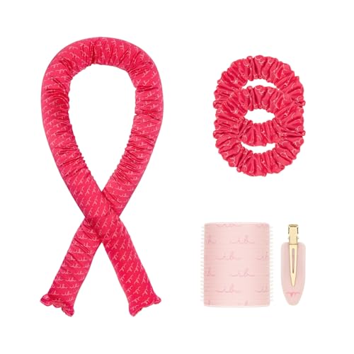 invisibobble GIFT SET Beach Curl L - Hitzefreies Lockenset für große, voluminöse Strandwellen – Enthält 2 Haargummis, 1 Lockenwickler, 1 Haarspange & 1 Lockenband – Perfekt für glamouröse Looks