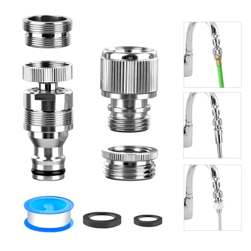 Sink Faucet Quick Adapter for Aerator, Faucet to Hose
