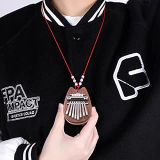Souarts Kalimba Piano à Pouce à 8 Touches Mini Piano à Doigt en Bois Portable avec Cordon Cadeau d’instruments pour… - Les Beatles, Paul McCartney, John Lennon, RIngo Starr, George Harrison Souarts Kalimba Piano à Pouce à 8 Touches Mini Piano à Doigt en Bois Portable avec Cordon Cadeau d'instruments pour… – Image 4
