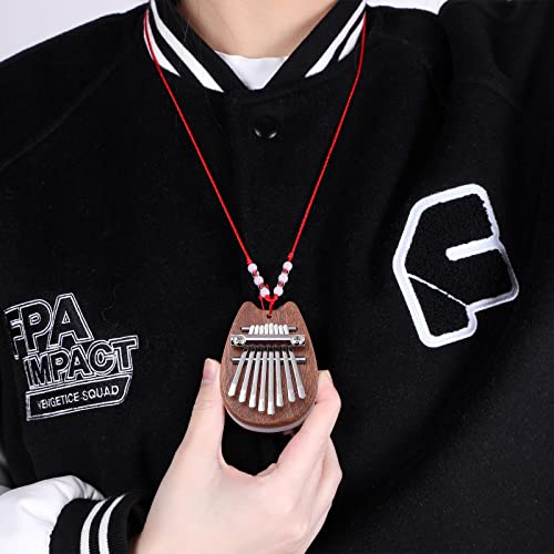 Souarts Kalimba Piano à Pouce à 8 Touches Mini Piano à Doigt en Bois Portable avec Cordon Cadeau d’instruments pour… - Les Beatles, Paul McCartney, John Lennon, RIngo Starr, George Harrison Souarts Kalimba Piano à Pouce à 8 Touches Mini Piano à Doigt en Bois Portable avec Cordon Cadeau d'instruments pour… – Image 5
