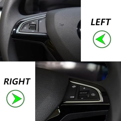 Boutons de volant multifonctions 3VD919719A pour Octavia 3 et Fabia