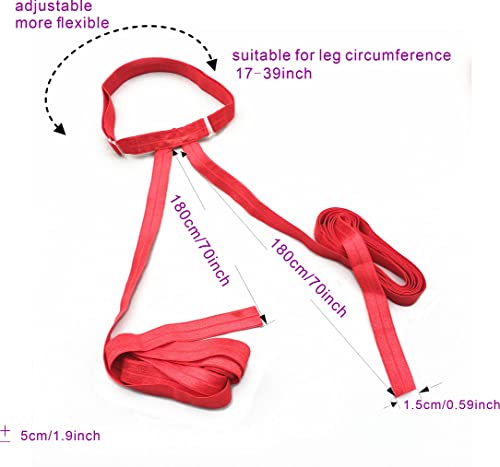 Leg Wraps Rave Festival Garter Belt Lengthen Adjustable Plus Size Sexy…4