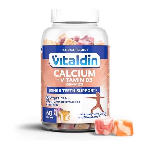 VITALDIN Calcio + Vitamina D3 Gummies 60 gominolas Cover