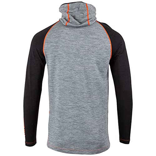 509 FZN Merino Hooded Shirt (Heather Gray - X-Large)2