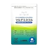 健康家族 マルチミネラル 62粒入 約31日分 亜鉛・鉄・銅・マグネシウム・カルシウム・カリウムを独自バランスで配合 栄養機能食品 GMP認定工場 国内製造