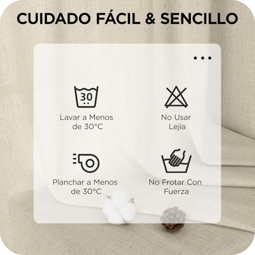Cortinas para riel que dejan pasar la luz pero protegen tu intimidad 8