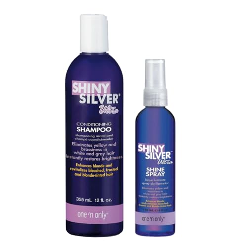 One 'N Only Shiny Silver Duo – Spray y Shampoo miniatura 1