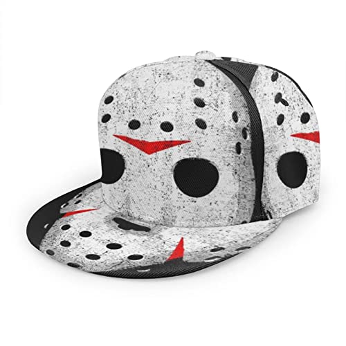 452 Sombrero De Béisbol Casco De Terror Visera Sombrero Casual Gorras De Béisbol Simple Gorras Beisbol para Golf, Viaje, Hombres