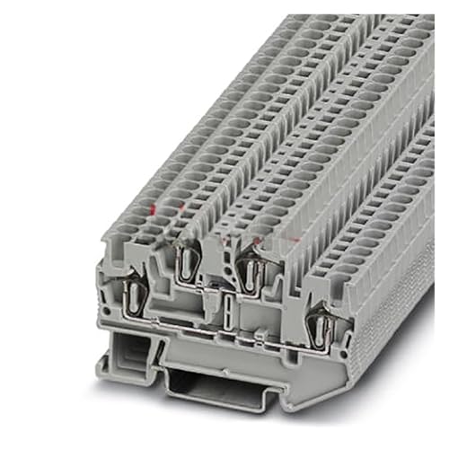 Bloque de terminales de doble piso STTB 1,5 con un diseño compacto de riel DIN