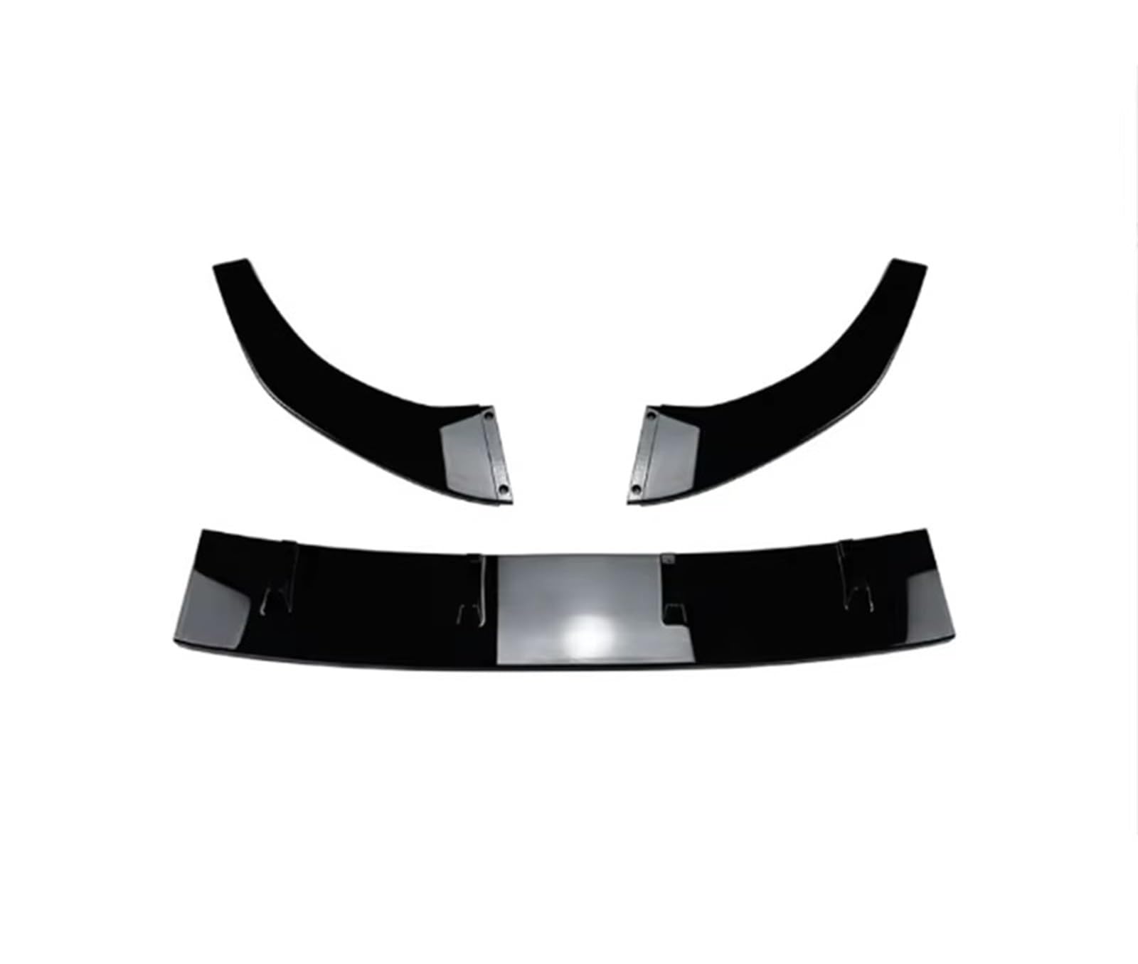 Diffuseur de Lèvre Avant Golf 7 GTI Kit Aérodynamique 3 Pièces ABS Gloss Black - 6