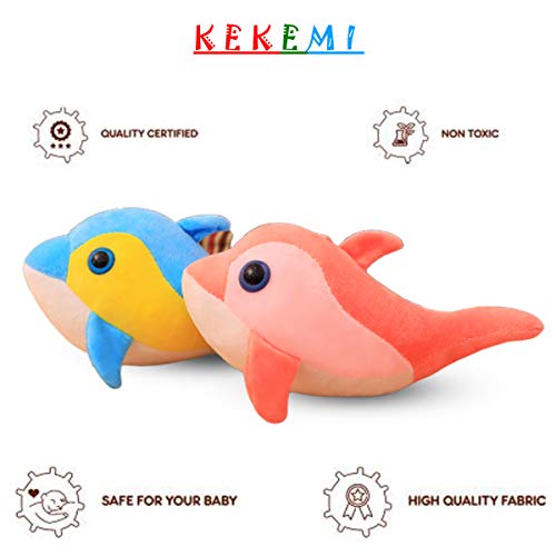 Image of KEKEMI Non-Toxic Hugable Cute Stuff Teddy Bear Soft Toys for Kids /Gift, Size 7 Inches (Pack of 2)