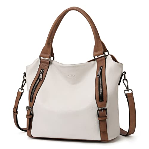 CLUCI Hobo Bags for Women Vegan Leather Handbags Large Ladies