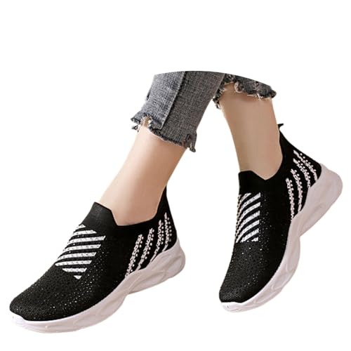 Chaussure orthopédique femme large et baskets de marche légères pour le fitness