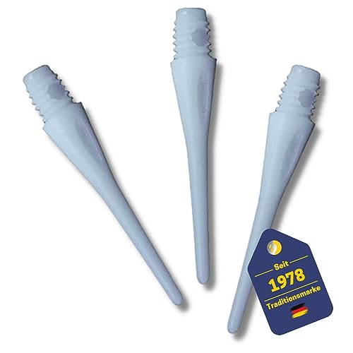 PATIKIL Dartspitzen Aus Plastik - 60 Stück Weichspitzen Mit 2BA Gewinde Für Dartpfeile